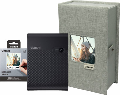 Canon Selphy QX10 Zwart + Case Premium Kit is nooit meer leverbaar
