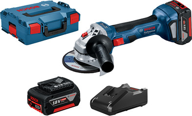 Le produit Bosch Professional GWS 18 V-7 + Batterie 4,0 Ah (2x) ne sera plus jamais disponible