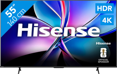 Le produit Hisense 55" PRO QLED E7Q (2025) ne sera plus jamais disponible