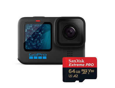 Le produit GoPro HERO 11 Noir + Carte SD ne sera plus jamais disponible
