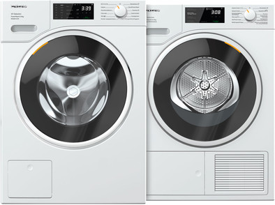 Le produit Miele WSF 363 WCS PowerWash + Miele TSF 763 WP EcoSpeed &amp; GreenPerformance ne sera plus jamais disponible