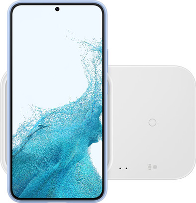 Samsung Duo Draadloze Oplader 15W Wit is nooit meer leverbaar