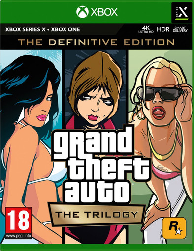 Le produit Grand Theft Auto: The Trilogy - The Definitive Edition Xbox ne sera plus jamais disponible