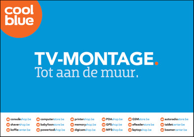 Coolblue TV-montage is nooit meer leverbaar