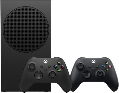 Xbox Series S 1 TB Zwart + Wireless Controller Carbon Zwart is nooit meer leverbaar