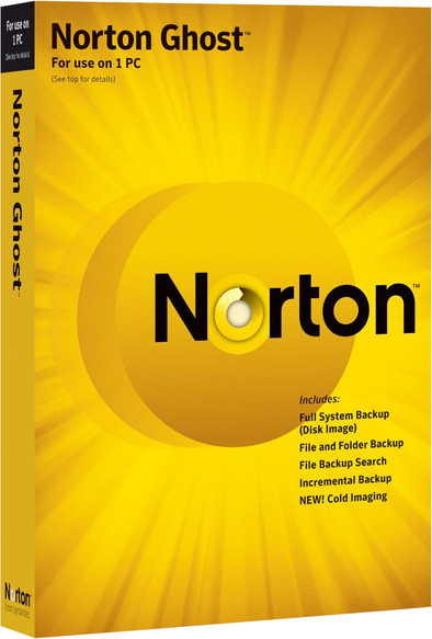 Symantec Norton Ghost v15 is nooit meer leverbaar