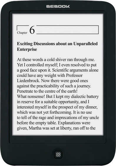 BeBook Touch eReader WiFi Black is nooit meer leverbaar