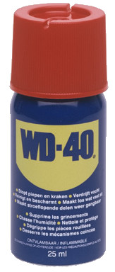 WD 40 (25ml) is nooit meer leverbaar