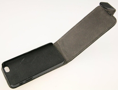 Veripart Flip-case Apple iPhone 5 / 5S Zwart is nooit meer leverbaar