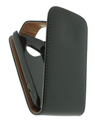 Xccess Leather Flip Case HTC Desire C Zwart is nooit meer leverbaar