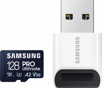 Samsung MicroSDXC PRO Ultimate 128GB 200MB/s + USB Reader is no longer available