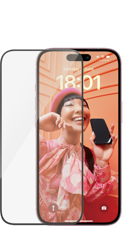 PanzerGlass Ultra-Wide Fit Apple iPhone 15 Screen Protector Glass Black is no longer available