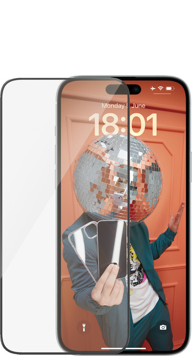 PanzerGlass Ultra-Wide Fit Apple iPhone 15 Plus Screen Protector Glass Black is no longer available