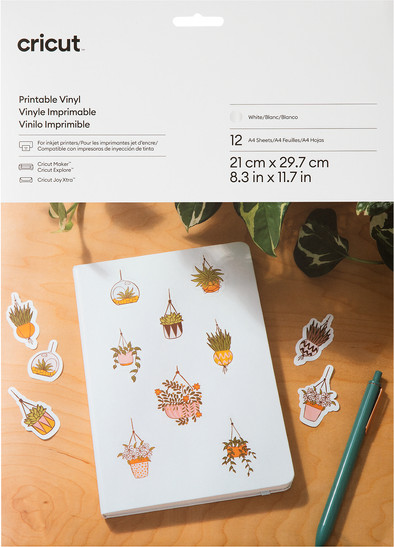 Cricut Printable Vinyl White A4 (12 Sheets) is no longer available