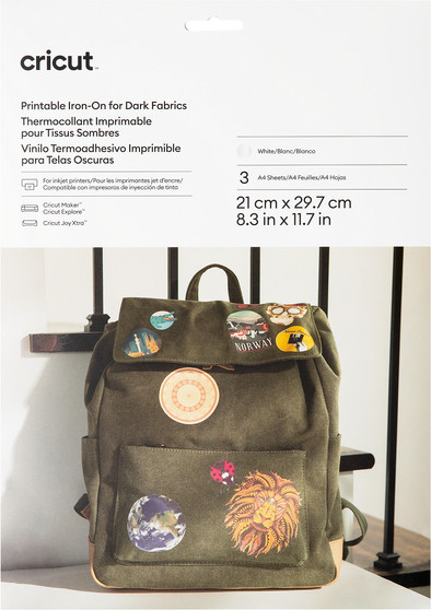 Cricut Printable Iron-On for Dark Fabrics A4 (3 Sheets) is no longer available