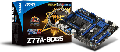 MSI Z77A-GD65 is nooit meer leverbaar