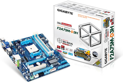 Gigabyte GA-F2A75M-D3H is nooit meer leverbaar