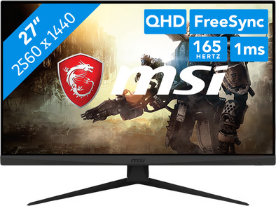 MSI Optix G273QF is nooit meer leverbaar