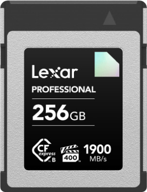 Lexar Professional DIAMOND 256GB CFexpress Type B is nooit meer leverbaar