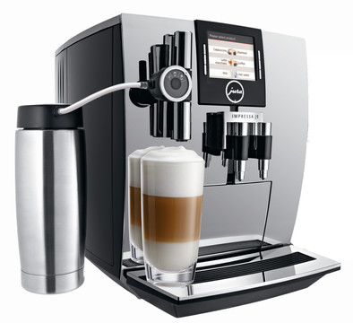 JURA IMPRESSA J9 One Touch TFT Chroom/Piano Zwart is nooit meer leverbaar