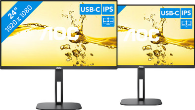 2x AOC 24V5C/BK is nooit meer leverbaar