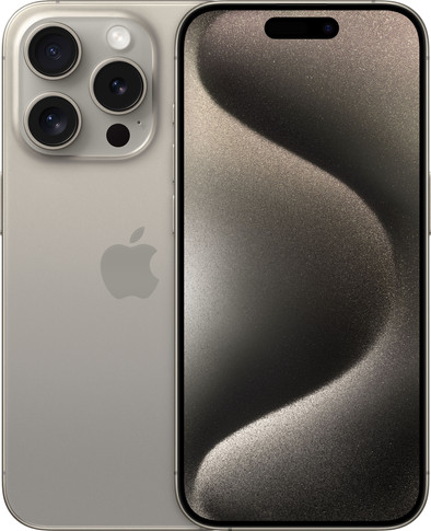 Apple iPhone 15 Pro 512GB Natural Titanium is nooit meer leverbaar