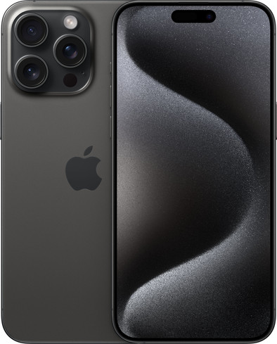 Apple iPhone 15 Pro Max 256GB Black Titanium is nooit meer leverbaar
