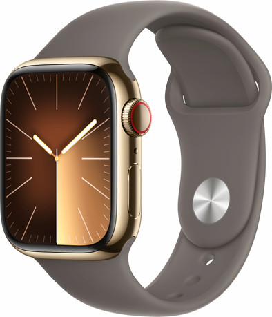 Apple Watch Series 9 4G 41mm Gold Stainless Steel Sport Band S/M is no longer available