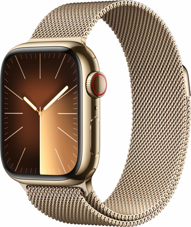 Le produit Apple Watch Series 9 4G 41 mm Or Inox Bracelet Milanais ne sera plus jamais disponible
