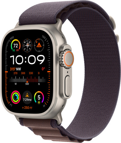 Apple Watch Ultra 2 4G 49mm Alpine Band Paars S is nooit meer leverbaar