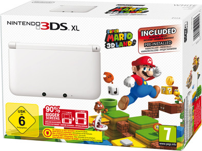 Nintendo 3DS XL White + Super Mario 3D Land is nooit meer leverbaar