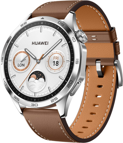 Le produit Huawei Watch GT 4 Argent/Brun 46 mm ne sera plus jamais disponible