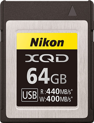 Nikon XQD 64GB 400MB/s is nooit meer leverbaar