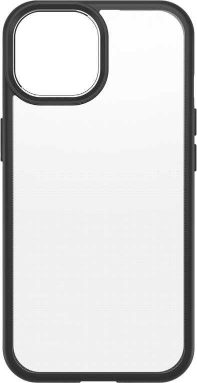 Otterbox React Apple iPhone 15 Back Cover Transparant/Zwart is nooit meer leverbaar