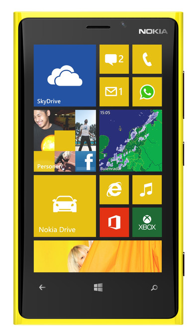 Nokia Lumia 920 Geel is nooit meer leverbaar