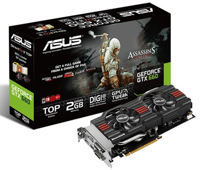 Asus GTX660-DC2TG-2GD5 is nooit meer leverbaar