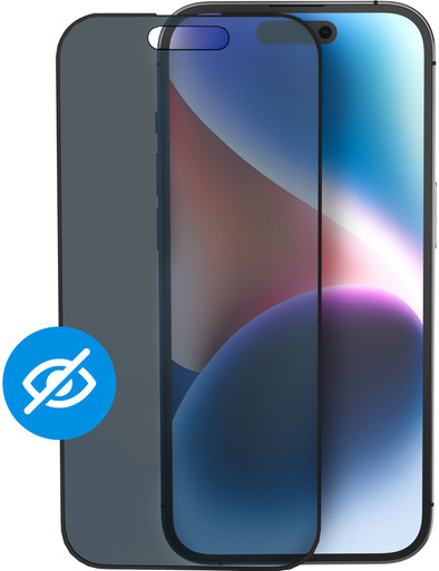 BlueBuilt Apple iPhone 15 Pro Privacy Filter Screenprotector Glas is nooit meer leverbaar