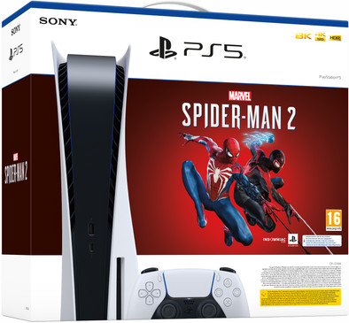 Le produit PlayStation 5 Disc Edition + Marvel's Spider-Man 2 ne sera plus jamais disponible