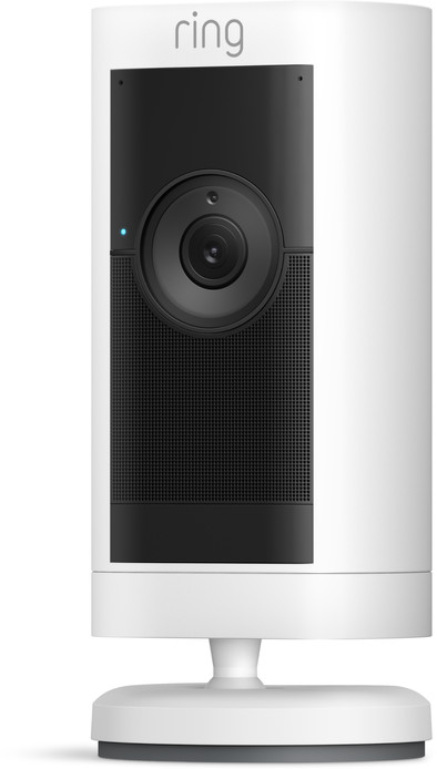 Ring Stick Up Cam Pro Plug-In - Wit is nooit meer leverbaar