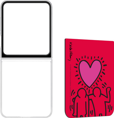 Le produit Samsung Galaxy Z Flip 5 FlipSuit Keith Haring Love Back Cover Transparent ne sera plus jamais disponible
