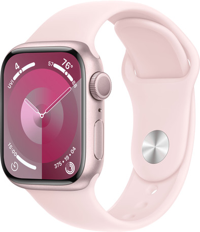 Le produit Apple Watch Series 9 41 mm Rose Aluminium Bracelet Sport S/M ne sera plus jamais disponible