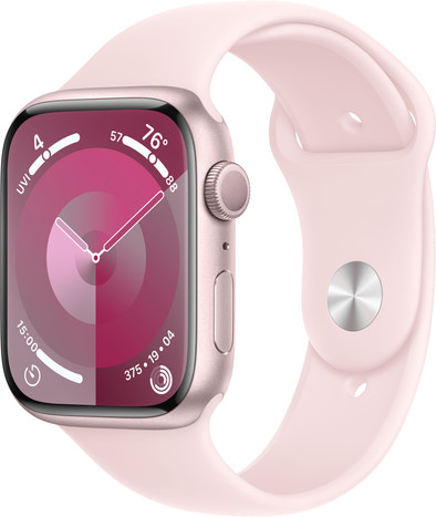 Apple Watch Series 9 45mm Pink Aluminum Sport Band S/M is no longer available