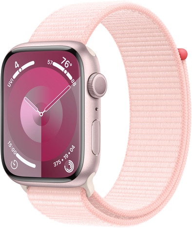 Le produit Apple Watch Series 9 4G 45 mm Rose Aluminium Sport Loop ne sera plus jamais disponible