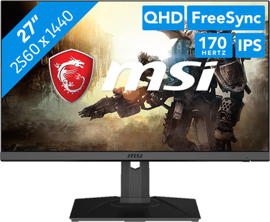 MSI G272QPF is nooit meer leverbaar