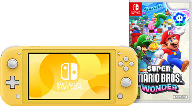 Nintendo Switch Yellow + Super Mario Bros. Wonder is no longer available