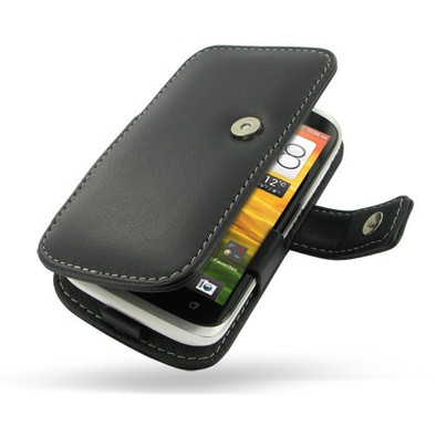 PDAir Leather Book Case HTC Desire X Black is nooit meer leverbaar