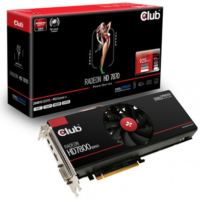 Club 3D Radeon HD 7870 jokerCard XT is nooit meer leverbaar