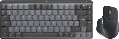 Logitech MX Mechanical Mini Draadloos Toetsenbord AZERTY + Logitech MX Master 3S is nooit meer leverbaar