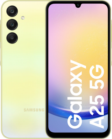 Le produit Samsung Galaxy A25 128 Go Jaune 5G ne sera plus jamais disponible