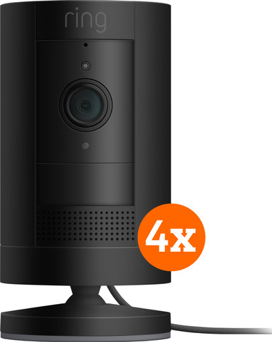Ring Stick Up Cam Plug-In - Black 4-pack is no longer available